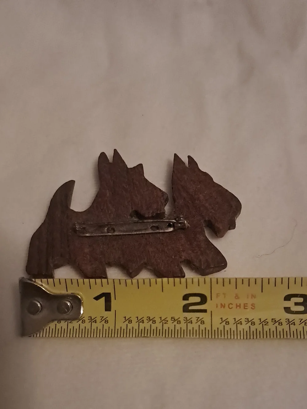 1940s Double Scottie Brooch/Pin